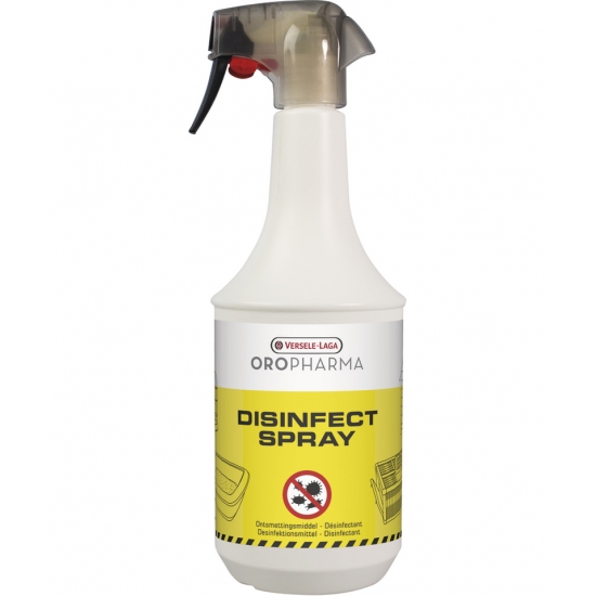Versele Laga Oropharma Disinfect Spray 1l - spray do dezynfekcji klatek, kojców, transporterów
